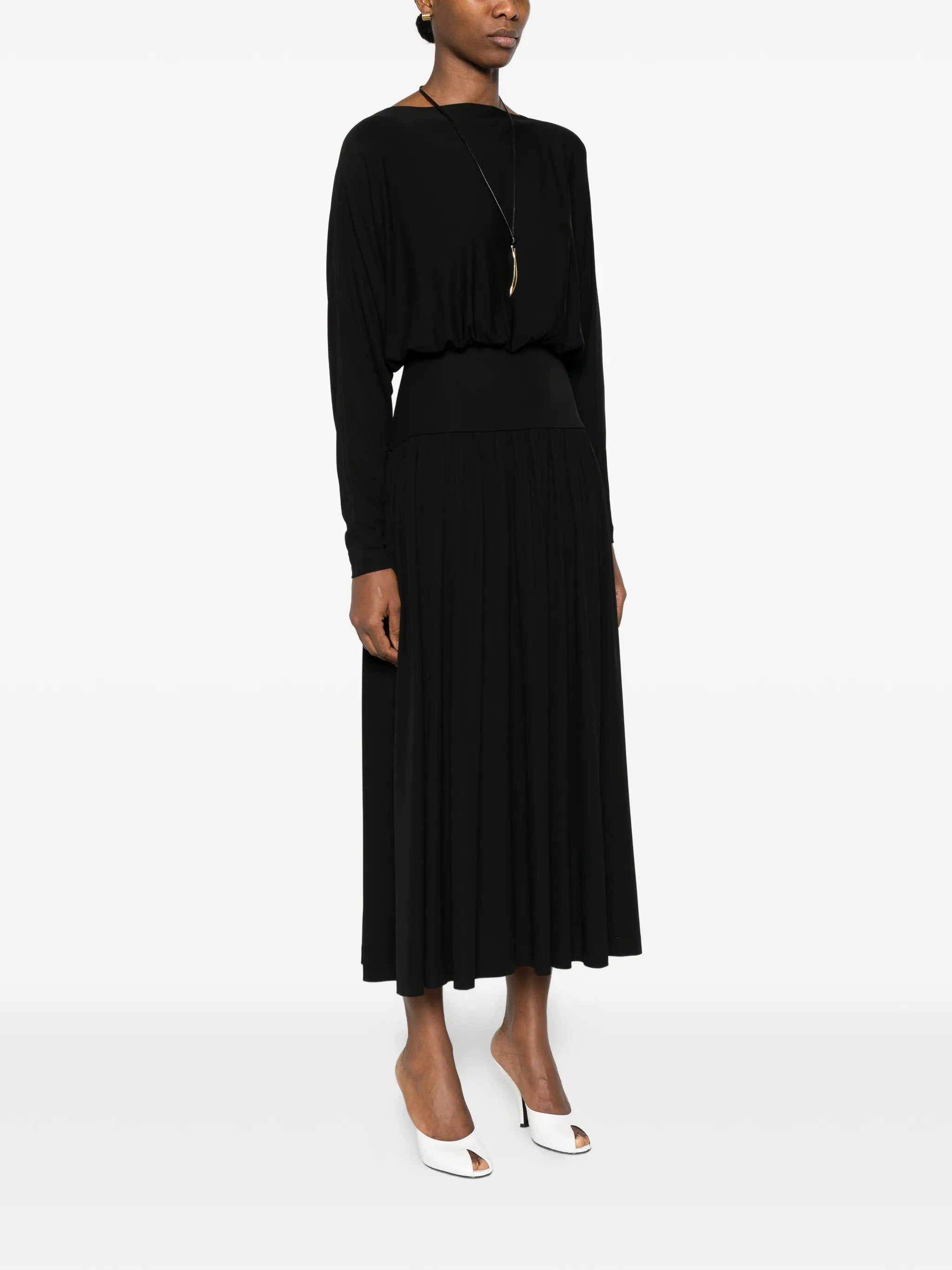 Toteme Toteme Boatneck Jersey Dress, view 2