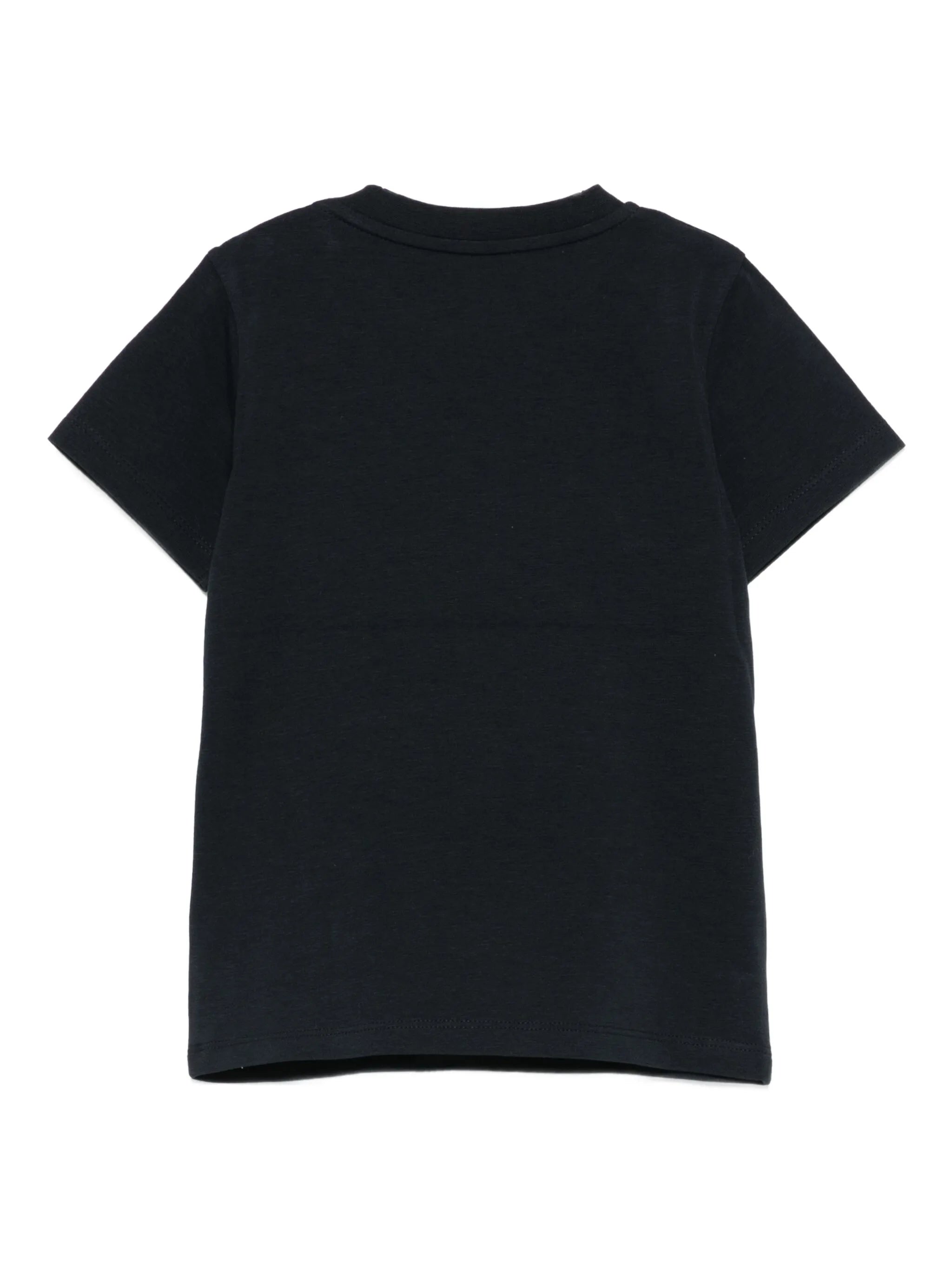 Moncler Moncler Logo-print Shoulder-button T-shirt, view 2