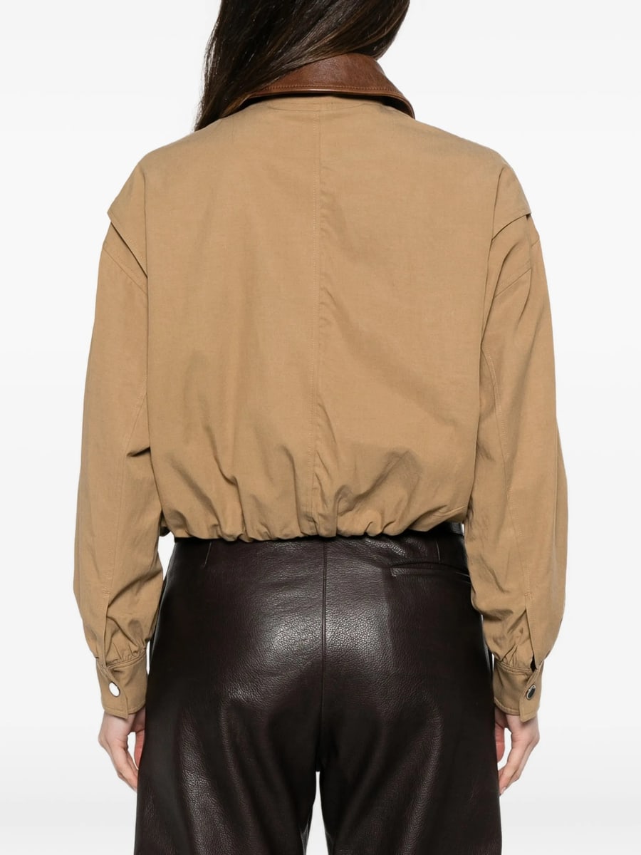 Frame Frame Leather-collar Jacket, view 3