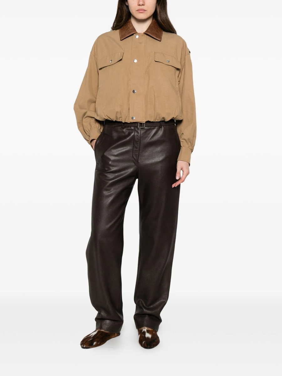 Frame Frame Leather-collar Jacket, view 5