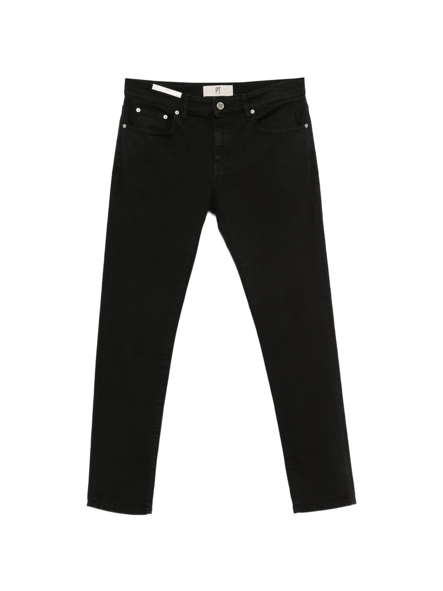 Pt01 Denim Pt01 Denim Logo-patch Jeans