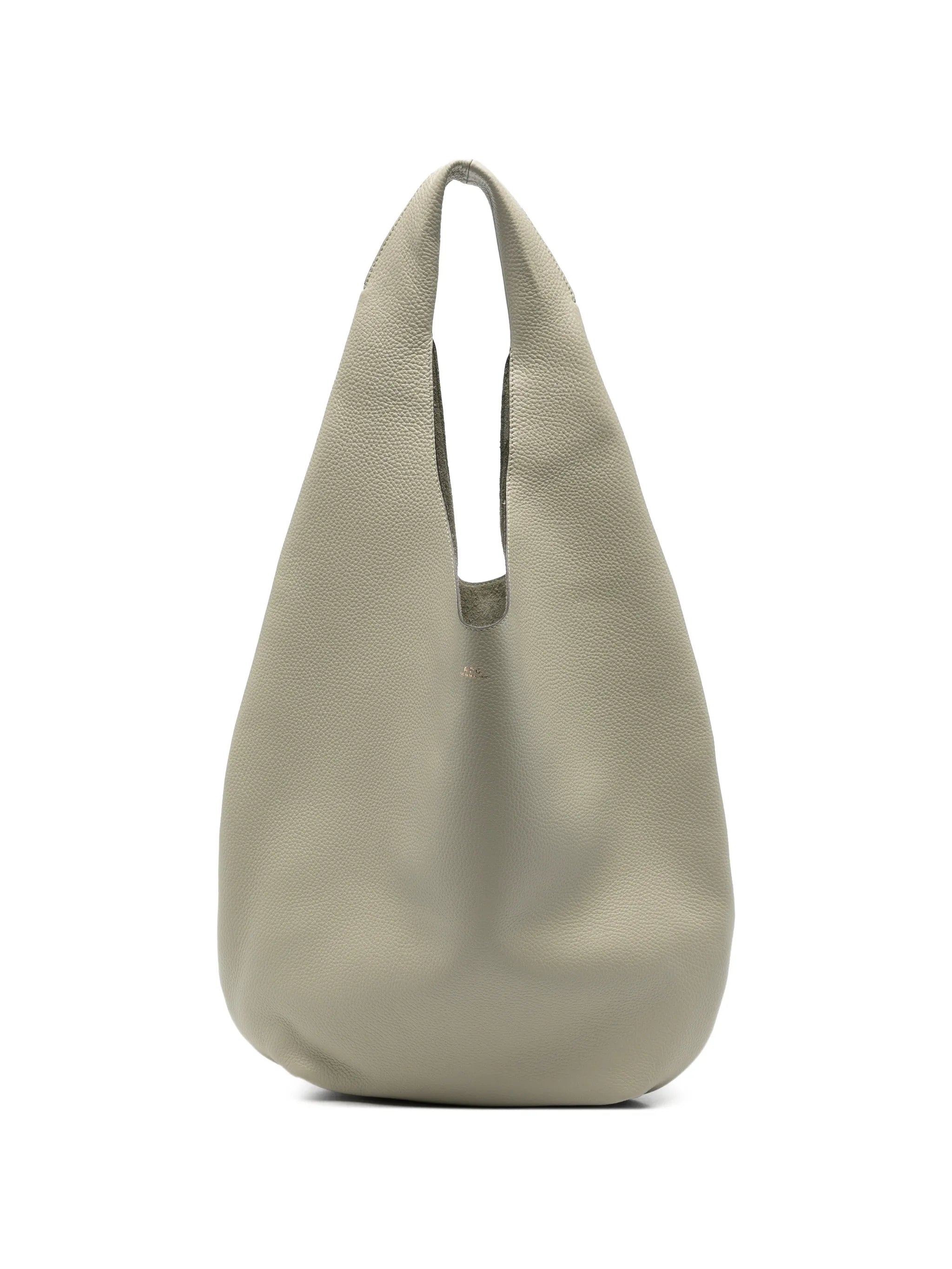 A.P.C. A.p.c. Virginie Pebbled-leather Shoulder Bag
