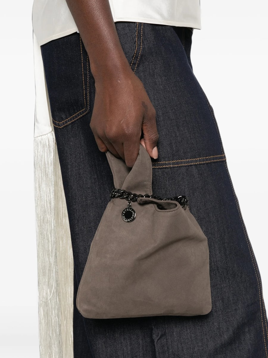 Stella McCartney Stella Mccartney Falabella Chain-trim Clutch Bag, view 3
