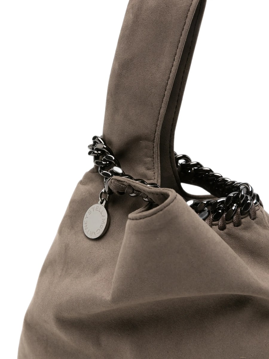 Stella McCartney Stella Mccartney Falabella Chain-trim Clutch Bag, view 5