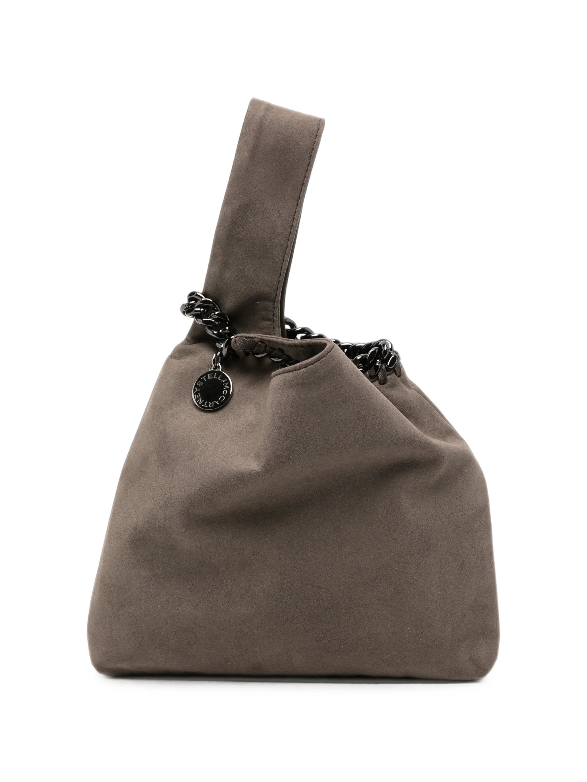 Stella McCartney Stella Mccartney Falabella Chain-trim Clutch Bag