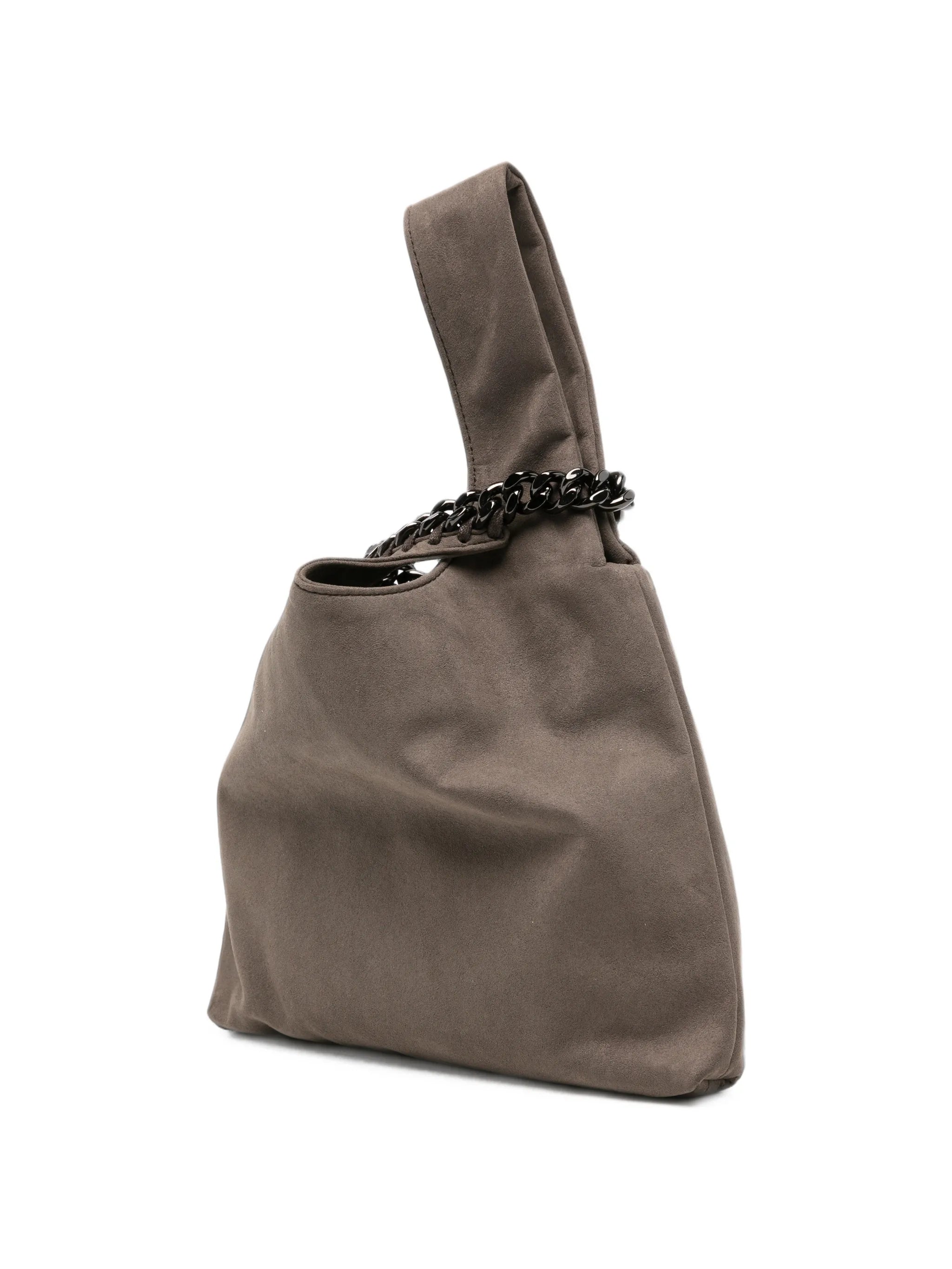 Stella McCartney Stella Mccartney Falabella Chain-trim Clutch Bag, view 2