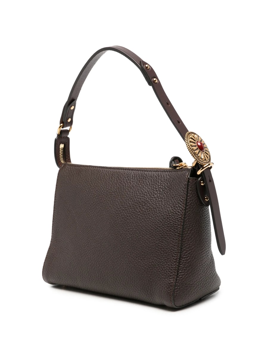 Etro Etro Grainy Leather Shoulder Bag, view 4