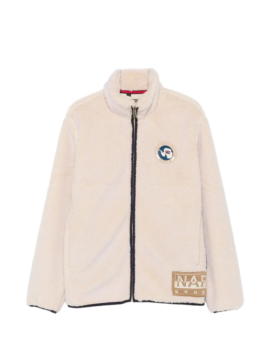 Napapijri Napapijri Logo-patch Fleece Jacket