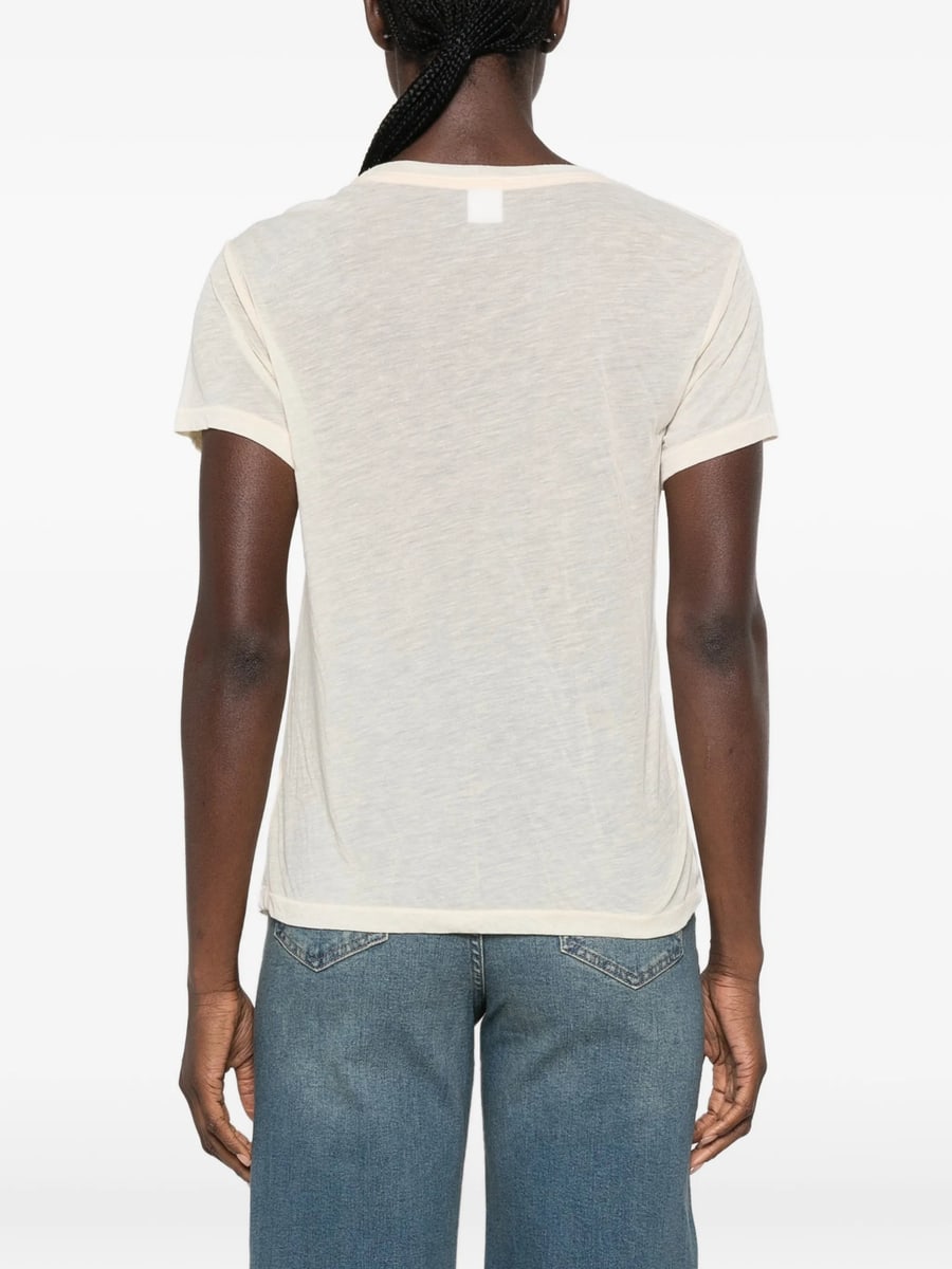 Re/done Re/done Fortune Cookie-print T-shirt, view 2