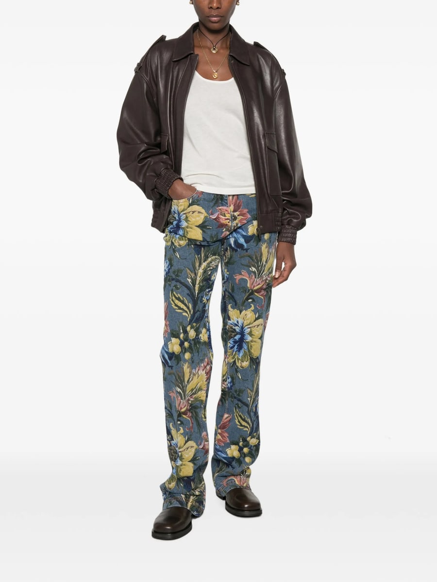 Etro Etro Floral-print Jeans, view 3