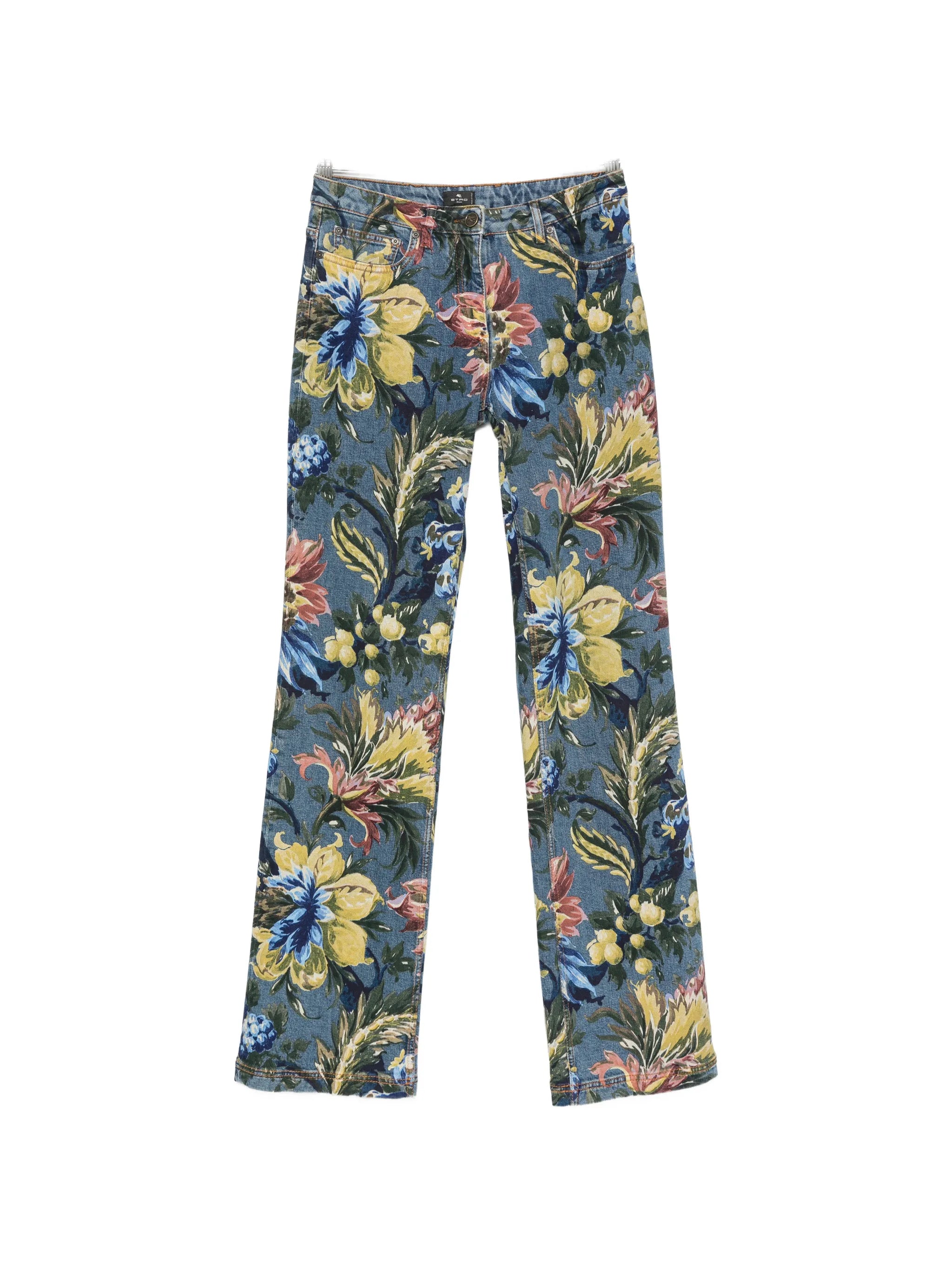 Etro Etro Floral-print Jeans