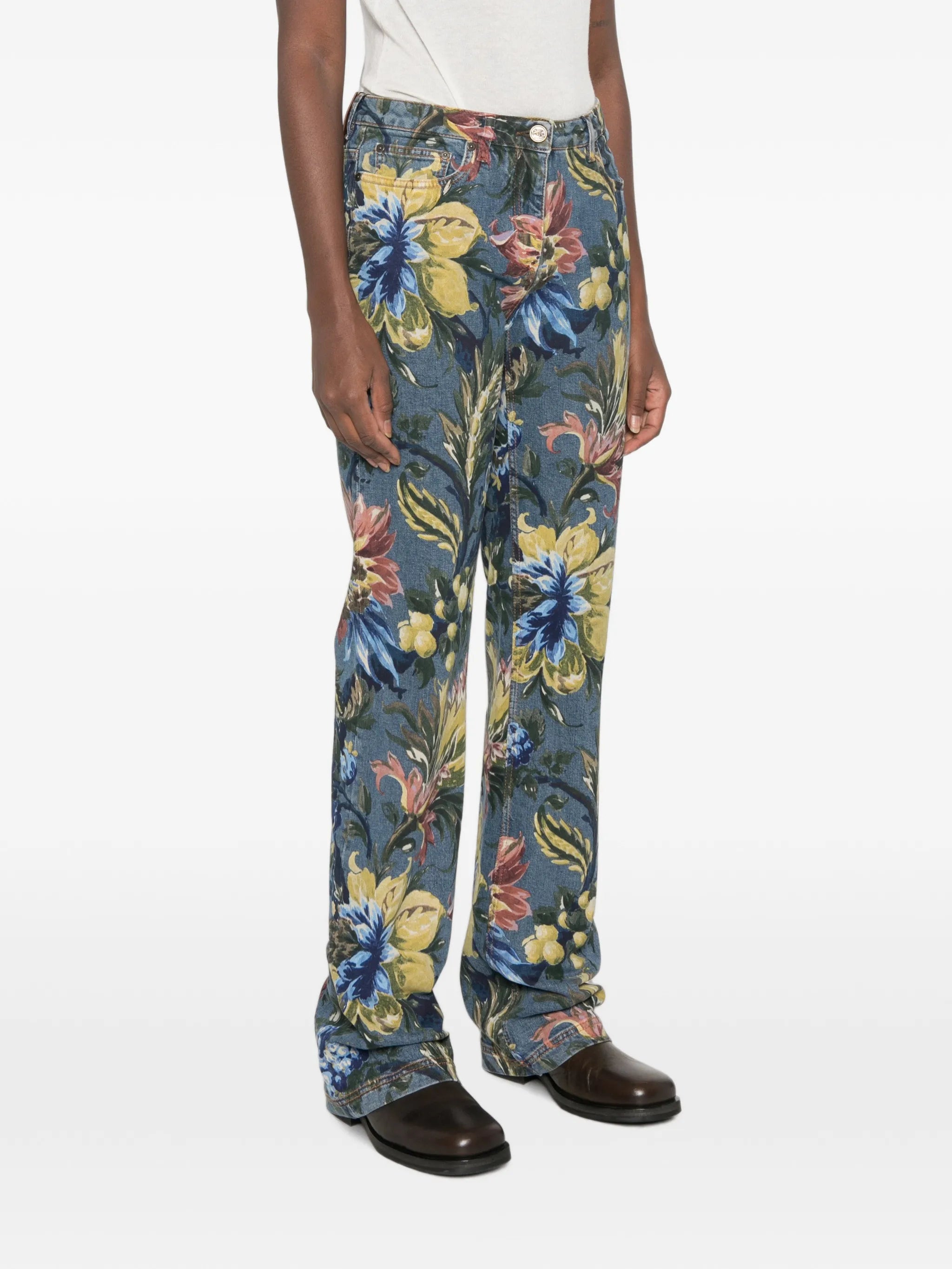 Etro Etro Floral-print Jeans, view 2