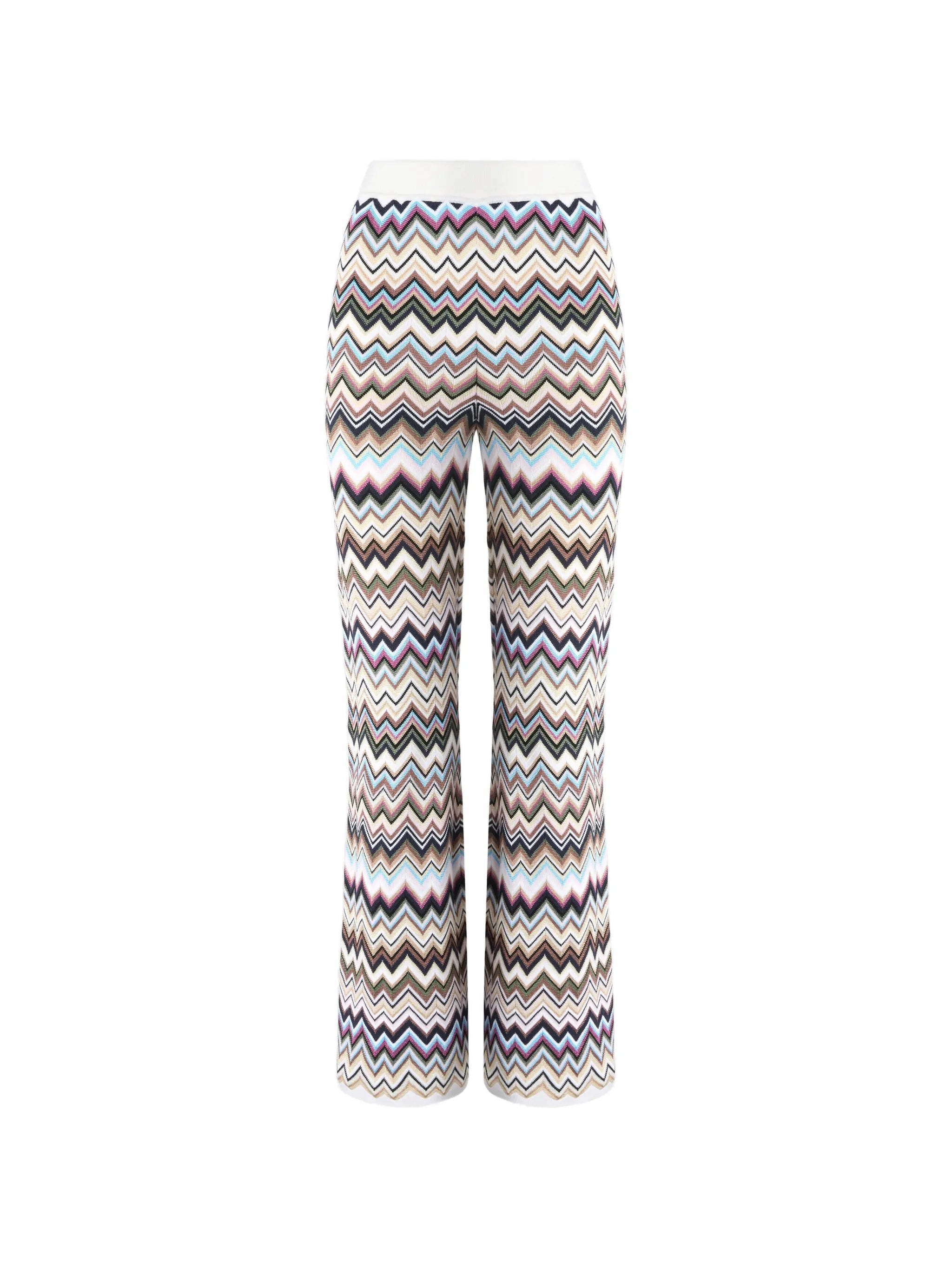 Missoni Missoni Zigzag-knit Trousers