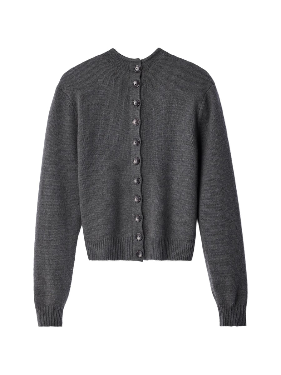 Lemaire Lemaire Reversible Buttoned Sweater In Cashmere