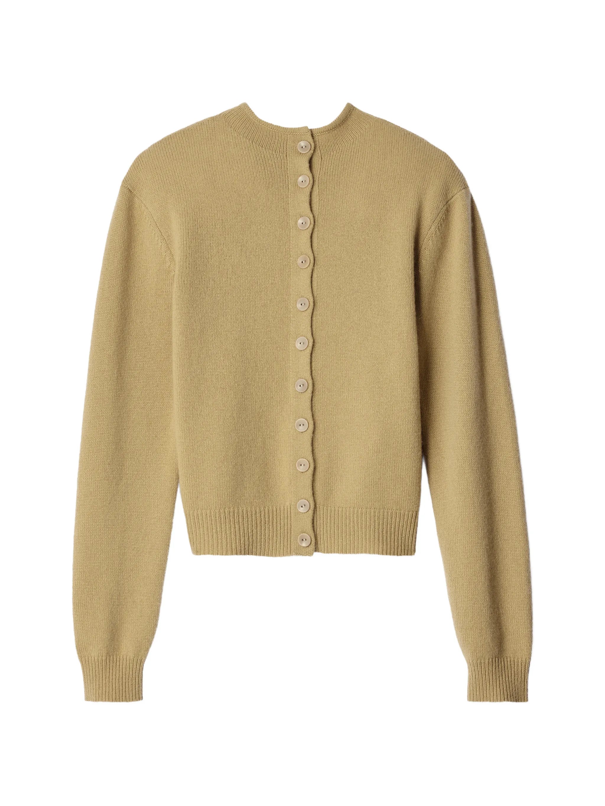 Lemaire Lemaire Reversible Buttoned Sweater In Cashmere