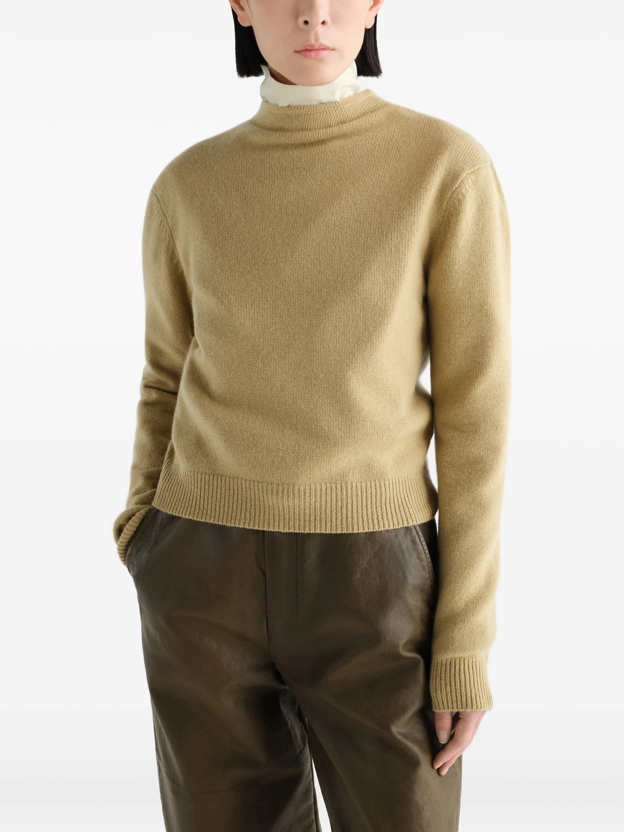 Lemaire Lemaire Reversible Buttoned Sweater In Cashmere, view 2