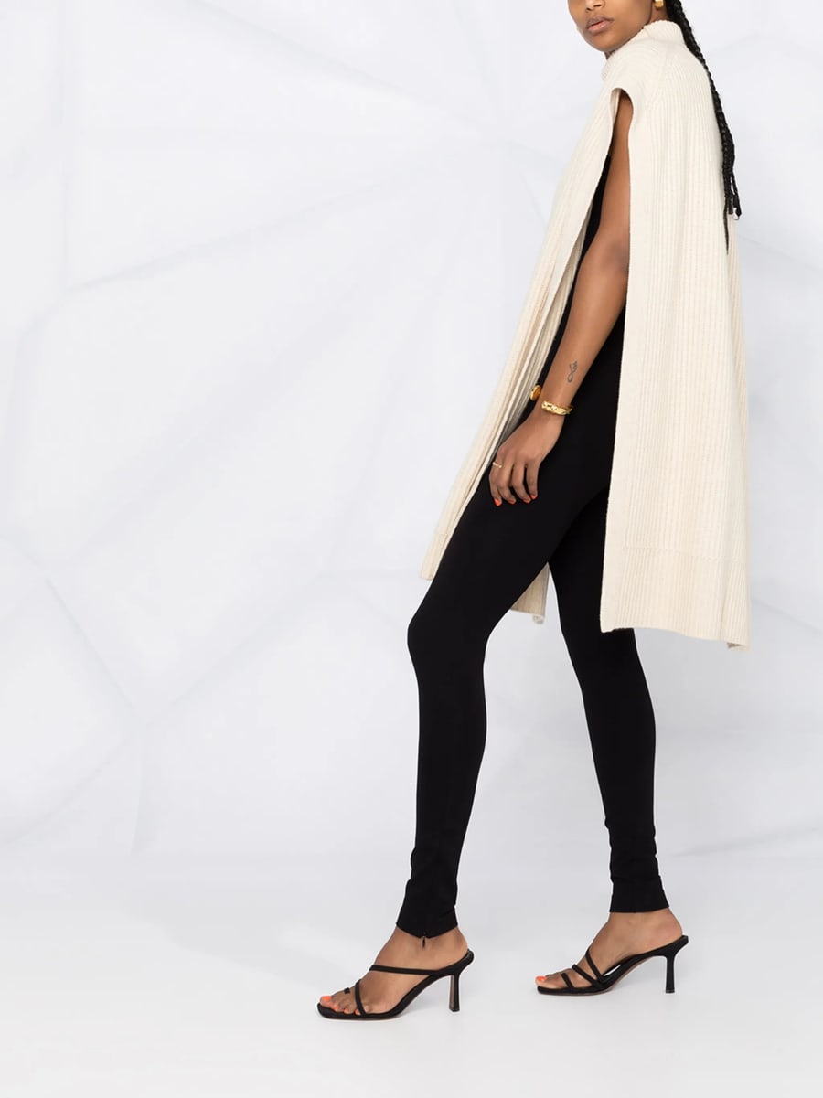 Toteme Toteme Zip Leggings, view 4