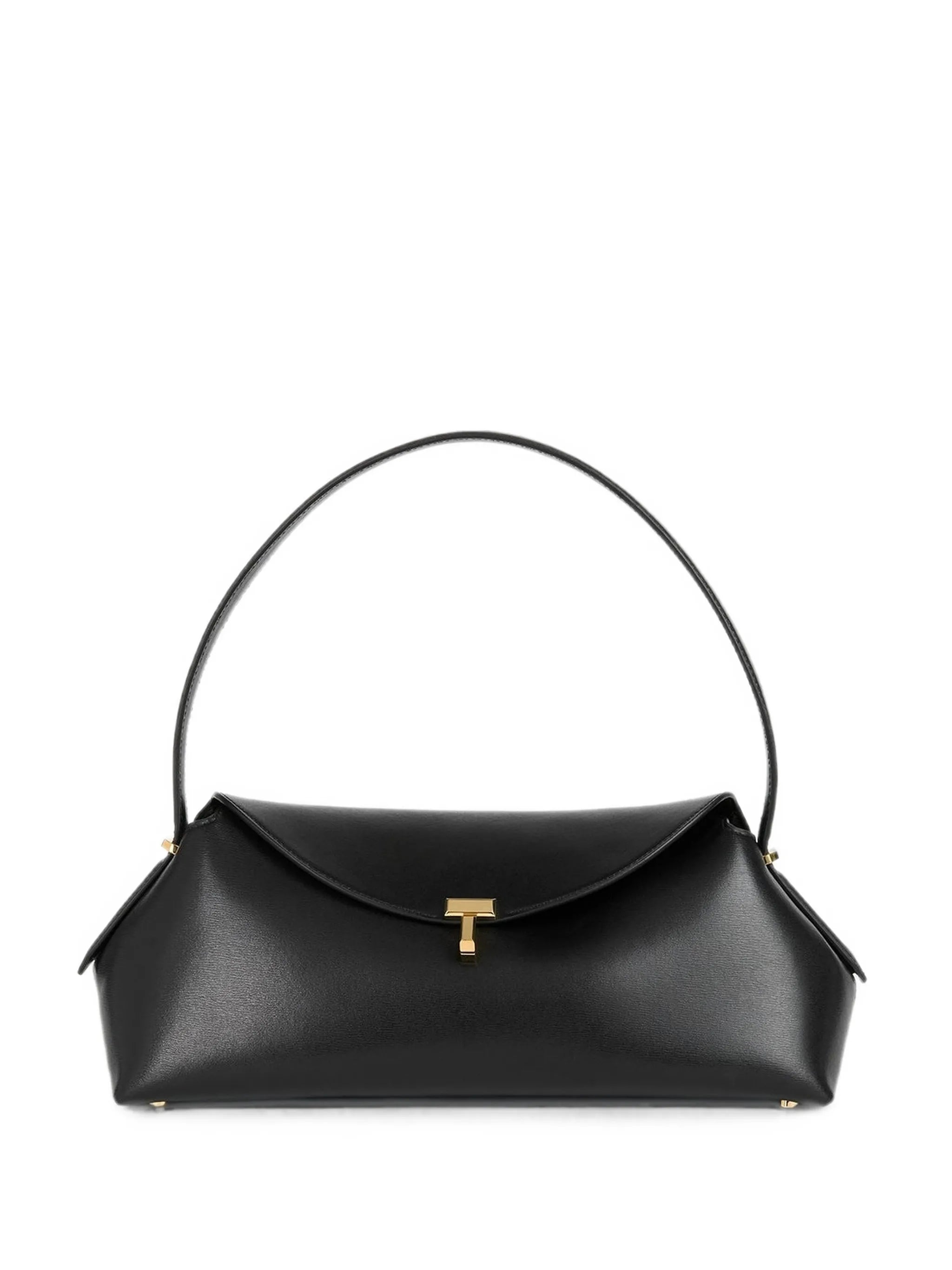 Toteme Toteme T-Lock Leather Shoulder Bag