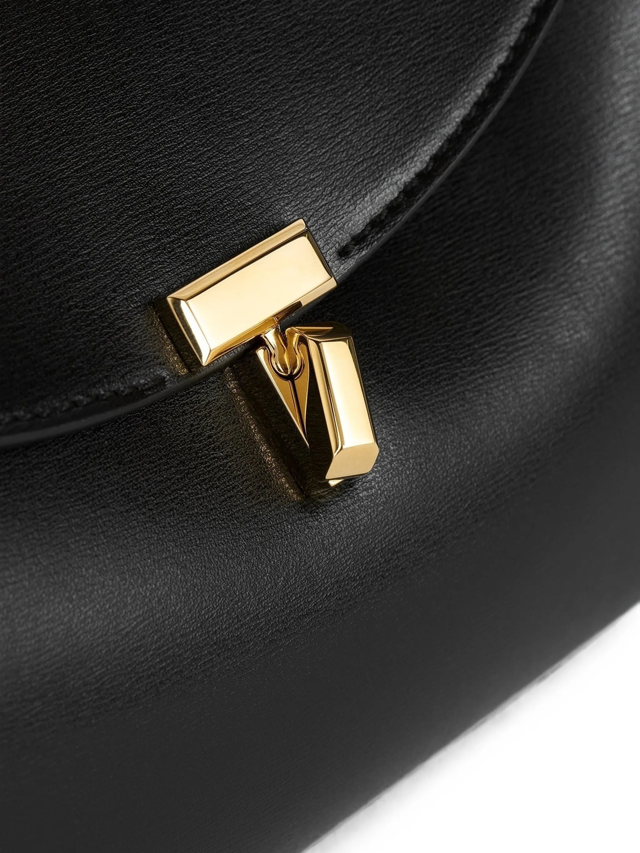Toteme Toteme T-Lock Leather Shoulder Bag, view 2