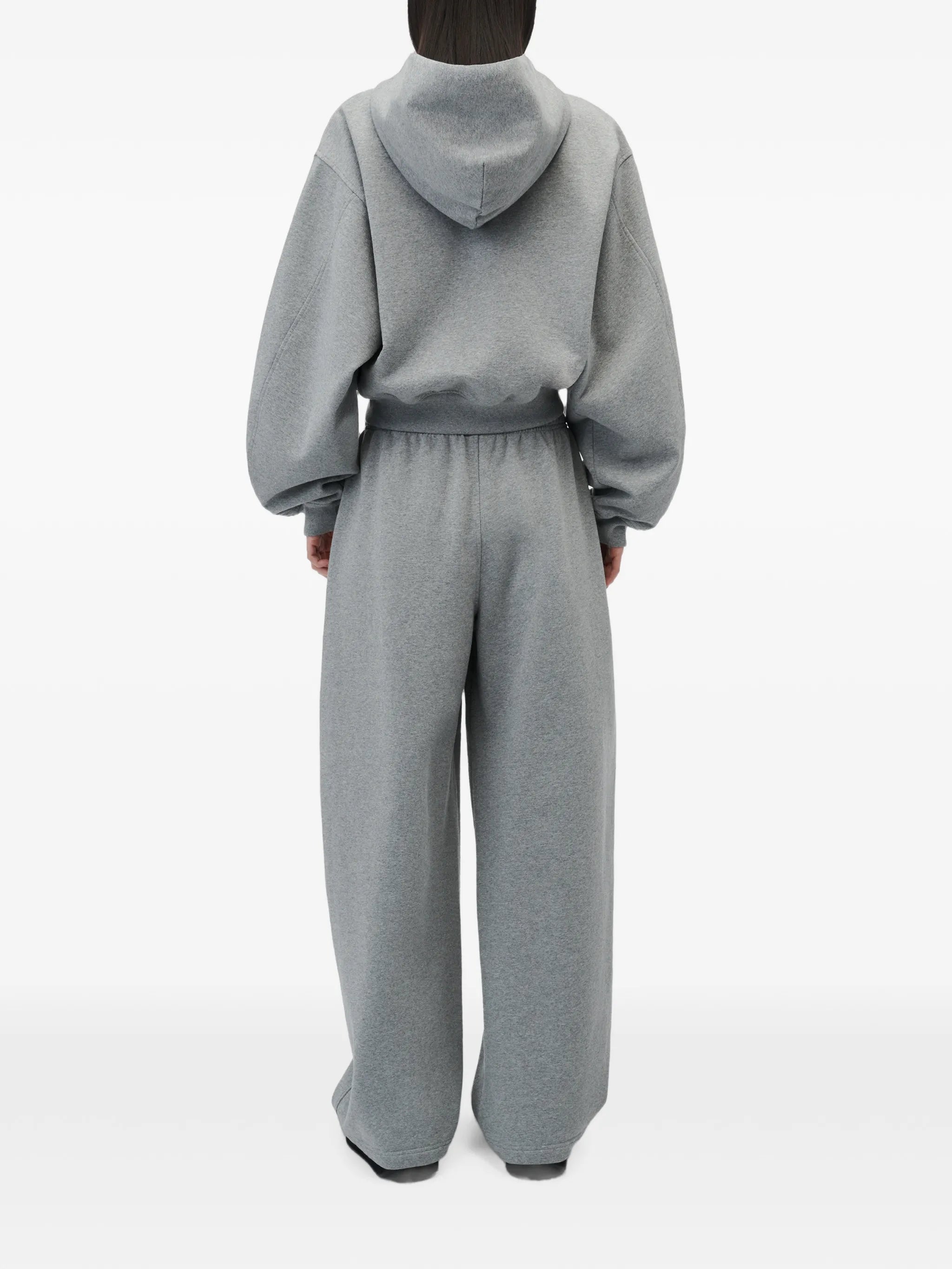 Alexander Wang Alexander Wang Mid-rise Relaxed Sweatpant W/ Logo Print, view 2