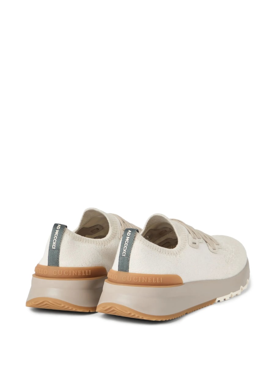 Brunello Cucinelli Brunello Cucinelli Knitted Sneakers, view 5