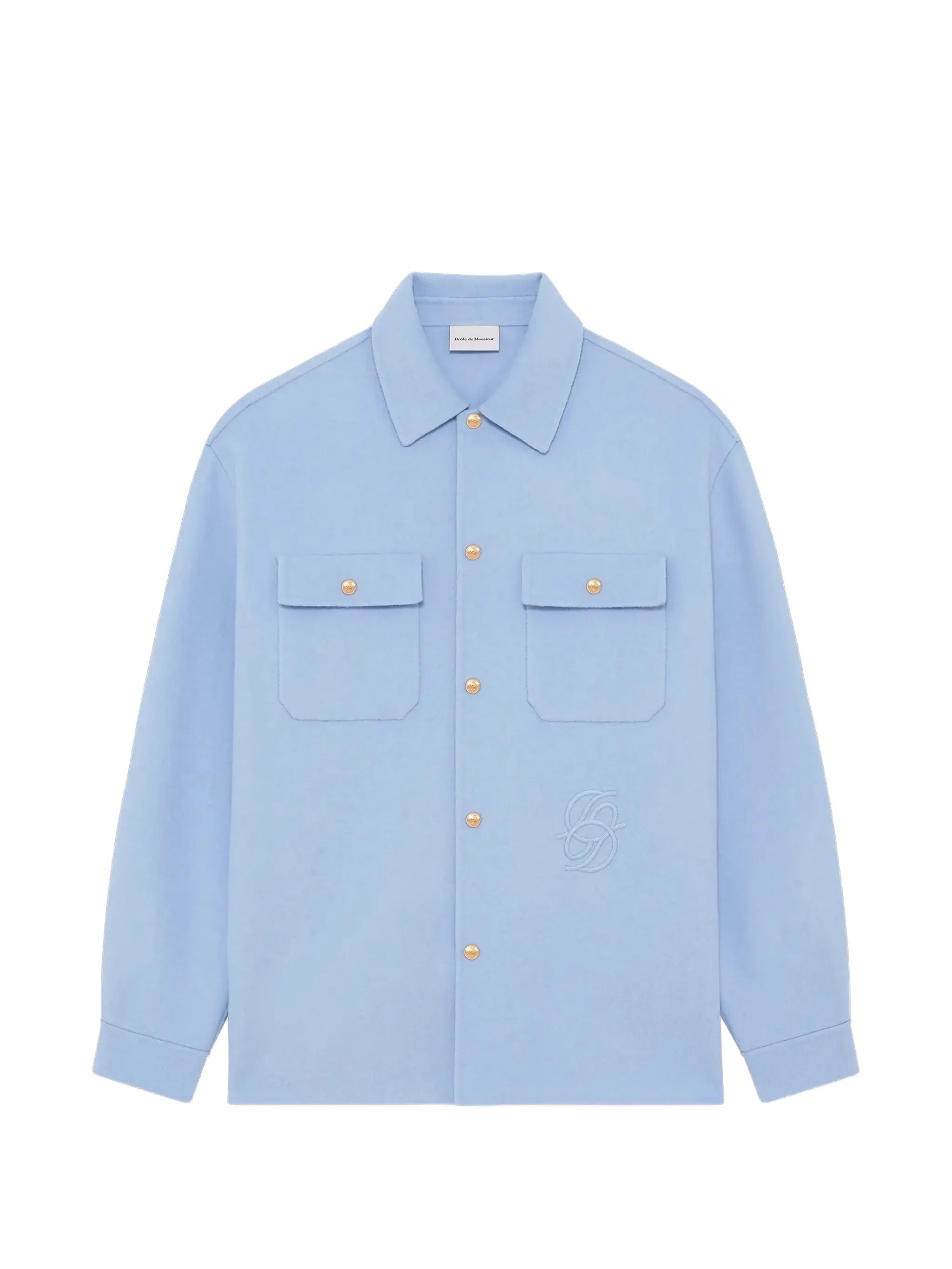 Drole De Monsieur Drole De Monsieur Button Chest-pocket Shirt Jacket