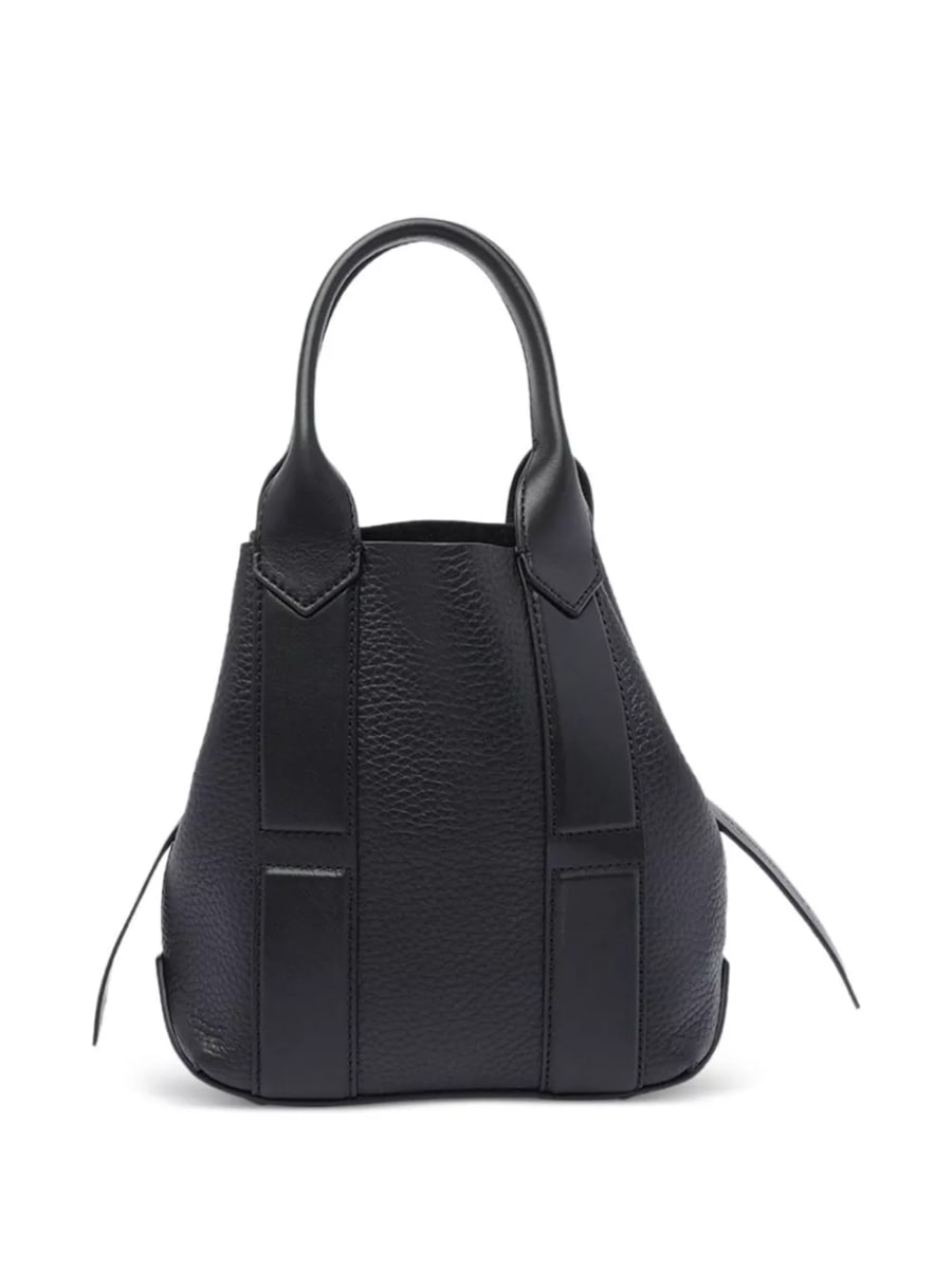 Hogan Borsa tote in pelle piccola Script, view 3