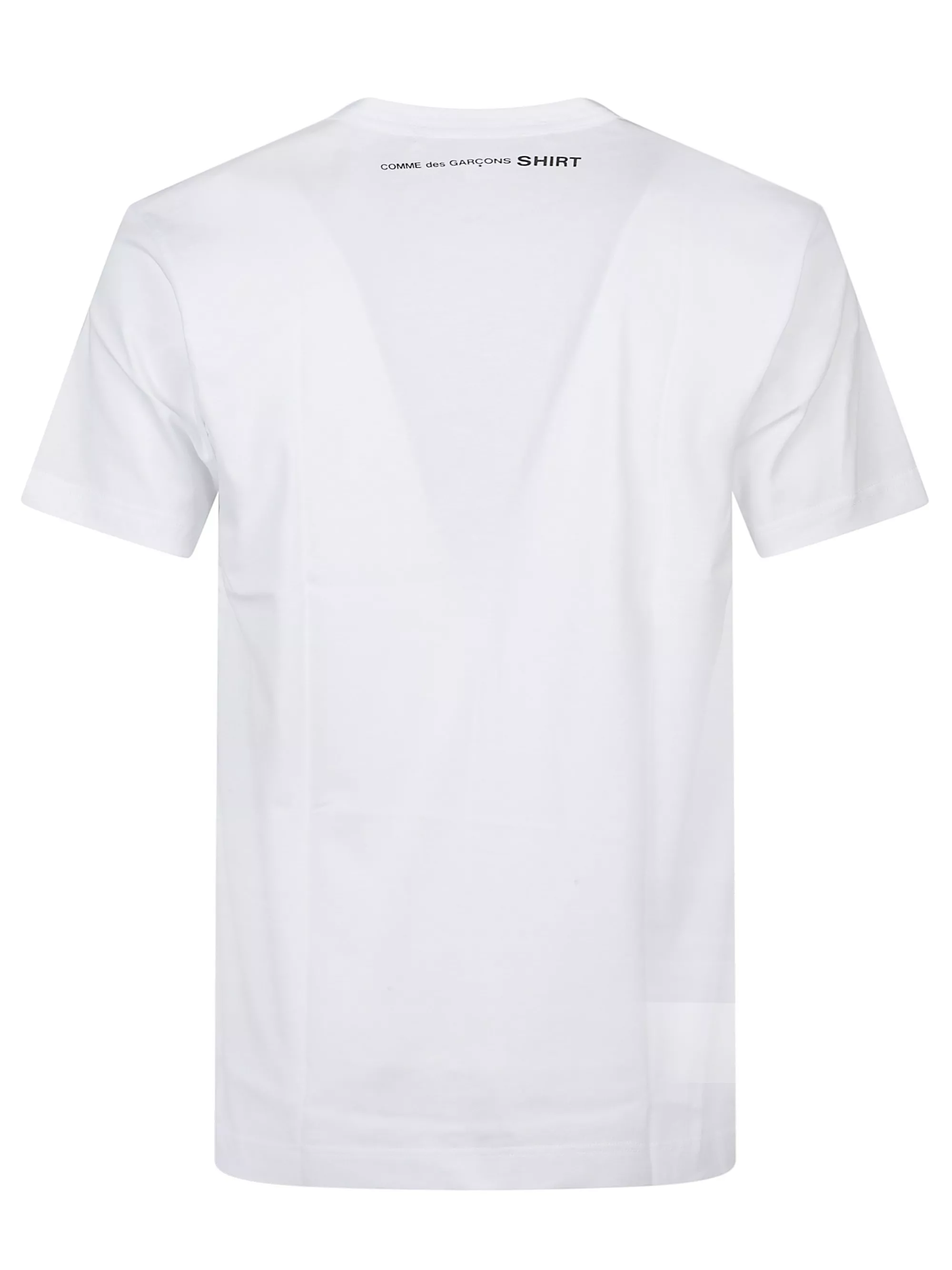 Comme des garçons shirt T-shirt con logo, view 2