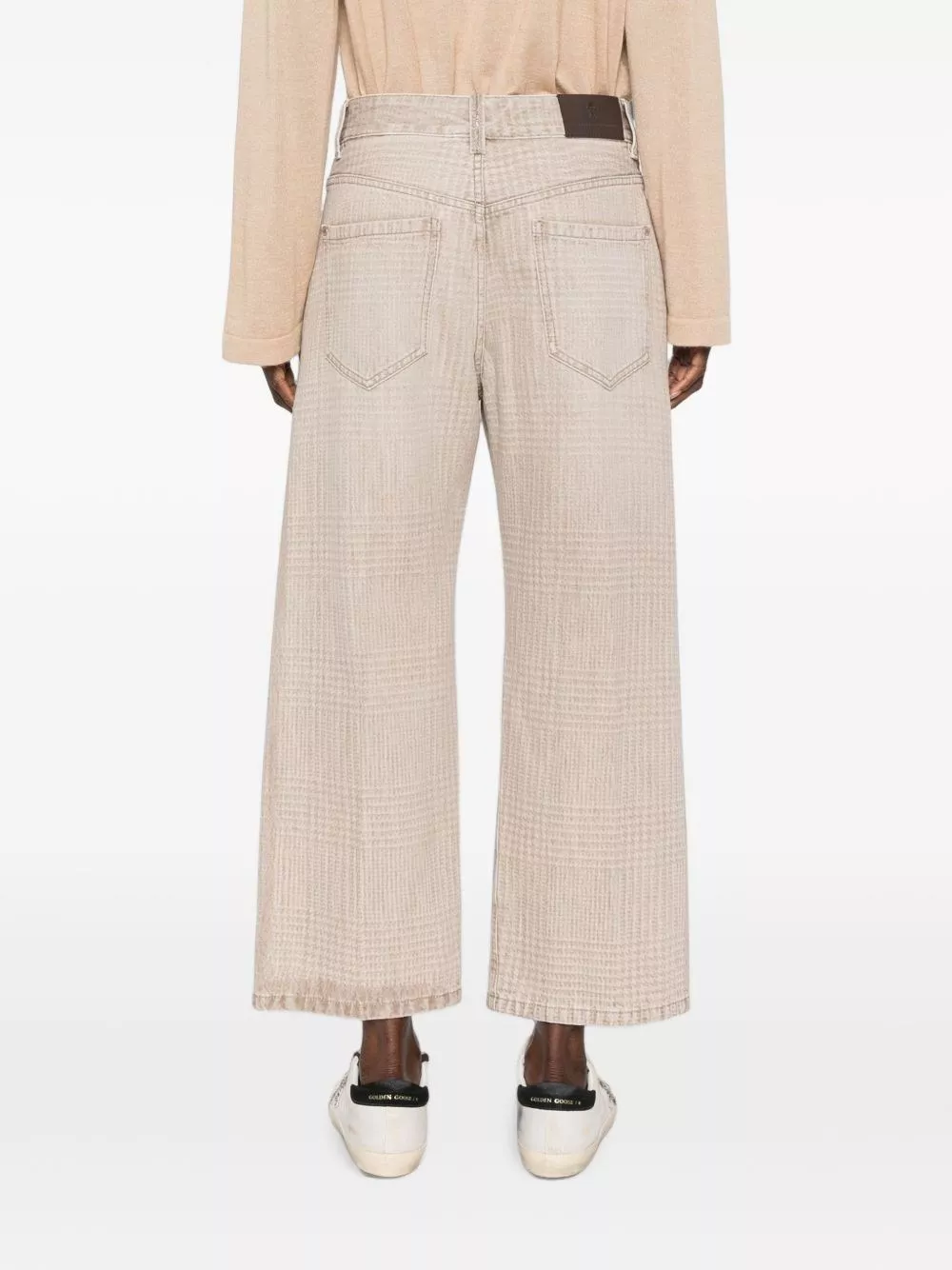 Brunello Cucinelli Jeans in denim cropped, view 2