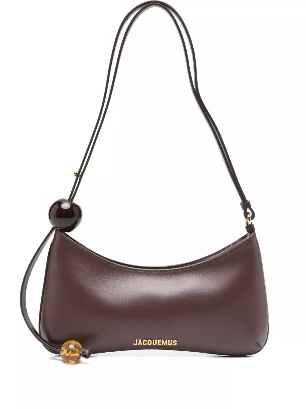 Jacquemus Borsa a spalla in pelle Le Bisou Perle