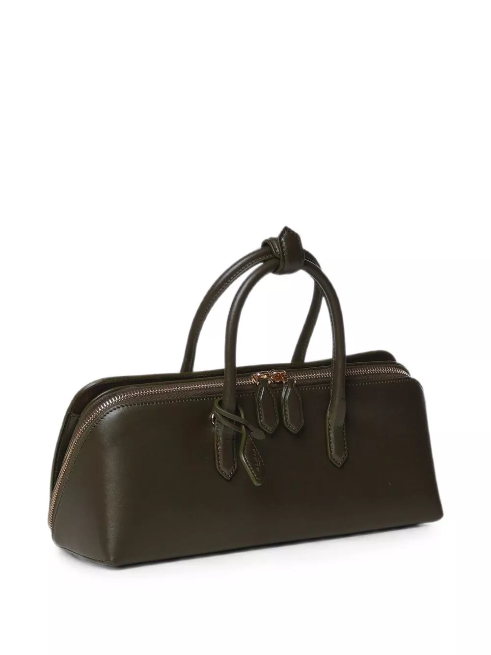 Alaïa Delta piccola borsa in pelle, view 2