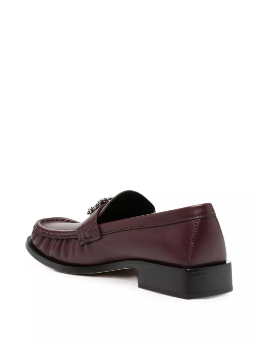 Roger Vivier Mocassini in pelle Viv Moc Strass, view 2