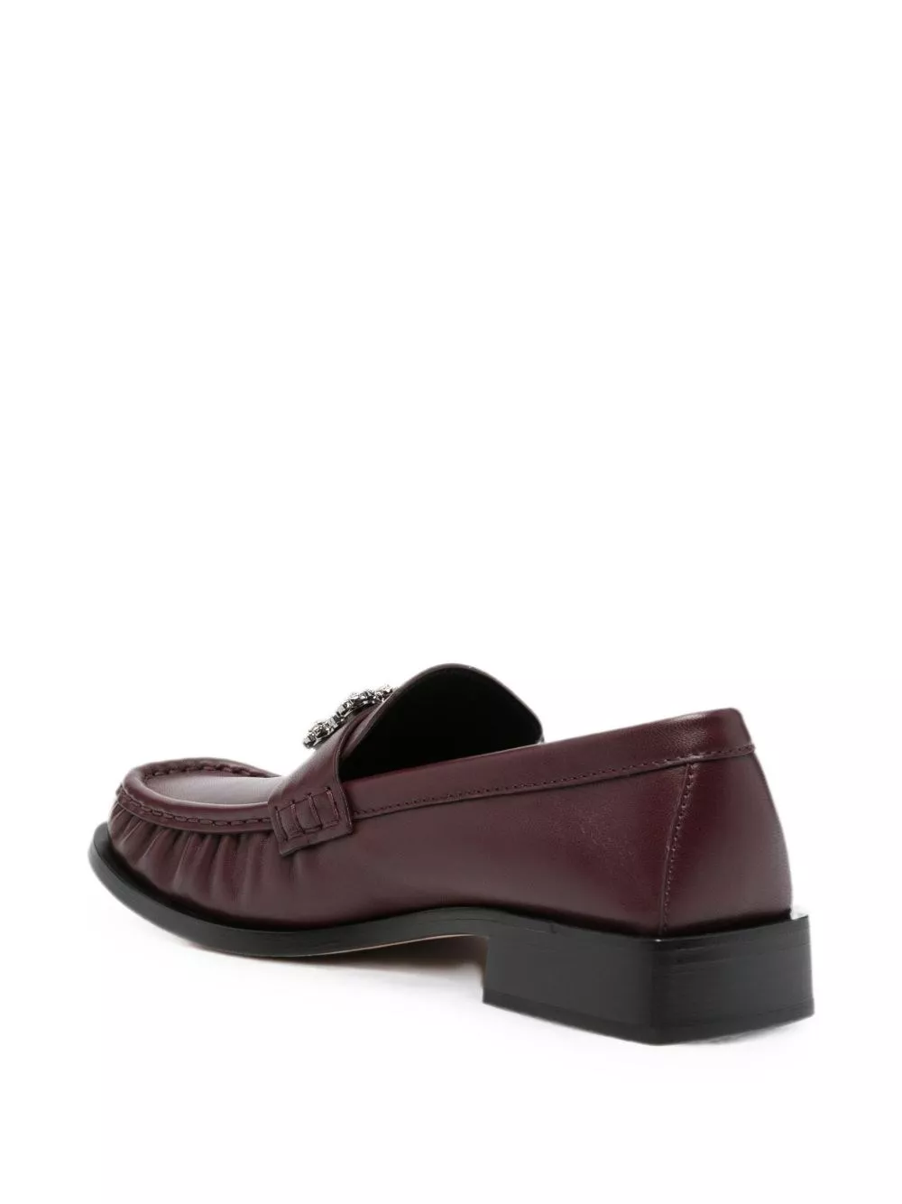 Roger Vivier Mocassini in pelle Viv Moc Strass, view 2