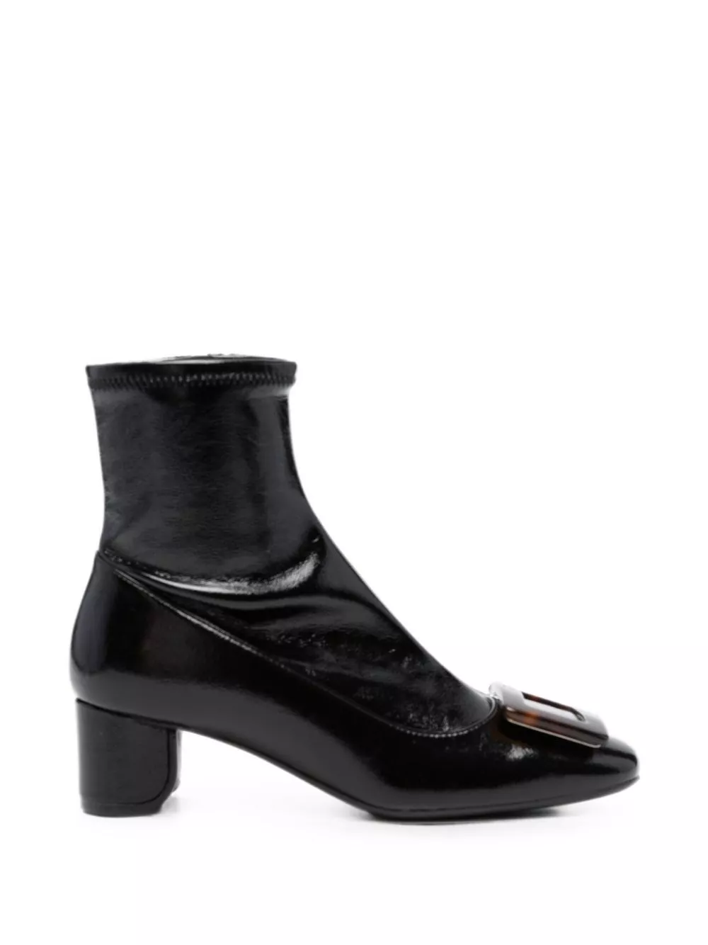 Roger Vivier Stivali in pelle Roundy Turtle