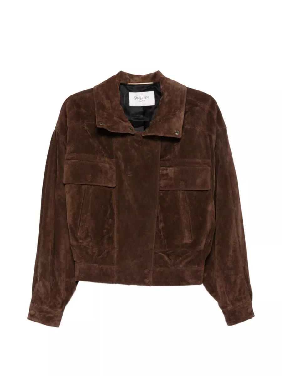 Saint Laurent Giacca blouson in pelle