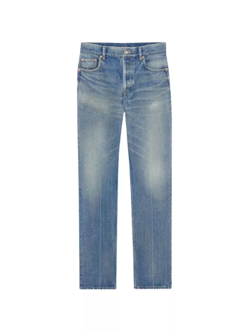 Saint Laurent Jeans in denim a gamba dritta