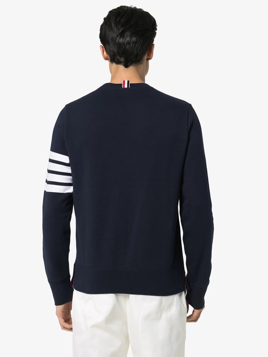 Thom Browne Thom Browne 4-Bar Sweatshirt, view 3
