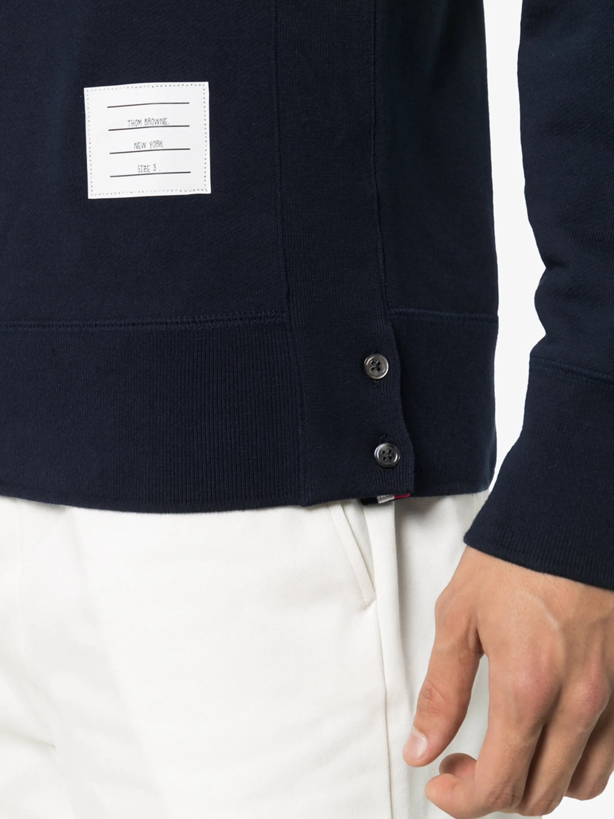 Thom Browne Thom Browne 4-Bar Sweatshirt, view 2