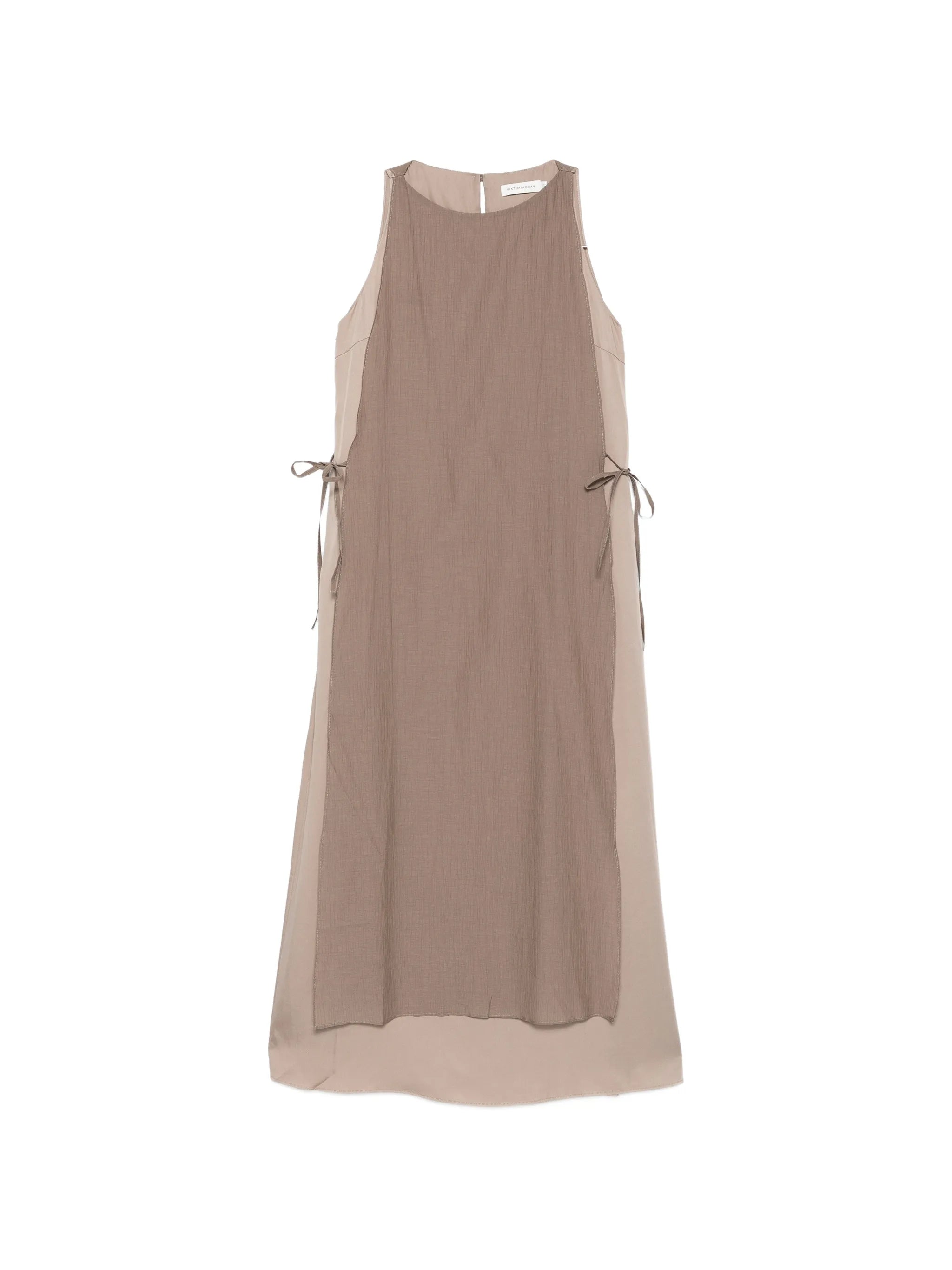 Viktoria Chan Viktoria Chan Opame Tie Detail Dress