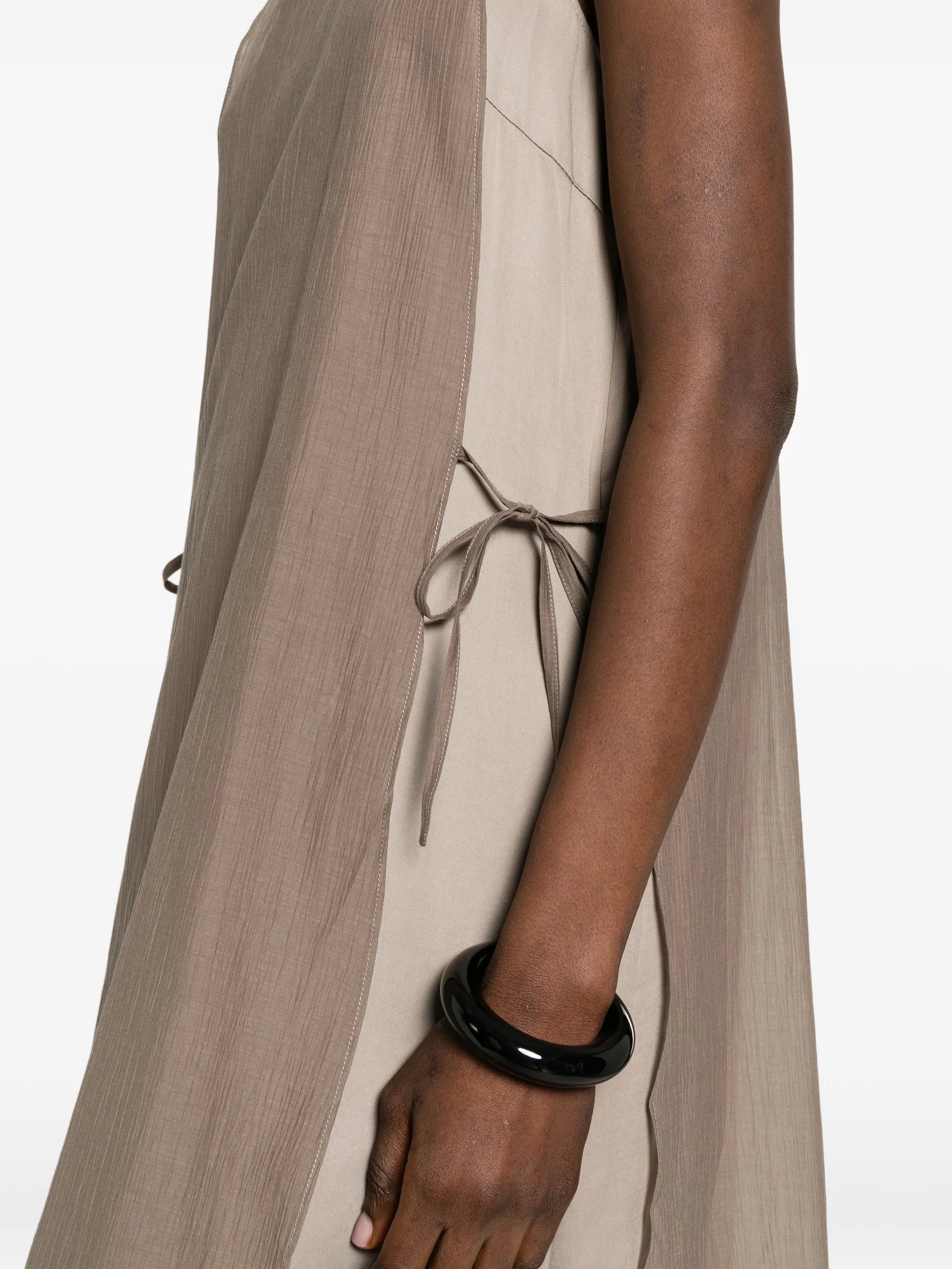 Viktoria Chan Viktoria Chan Opame Tie Detail Dress, view 2