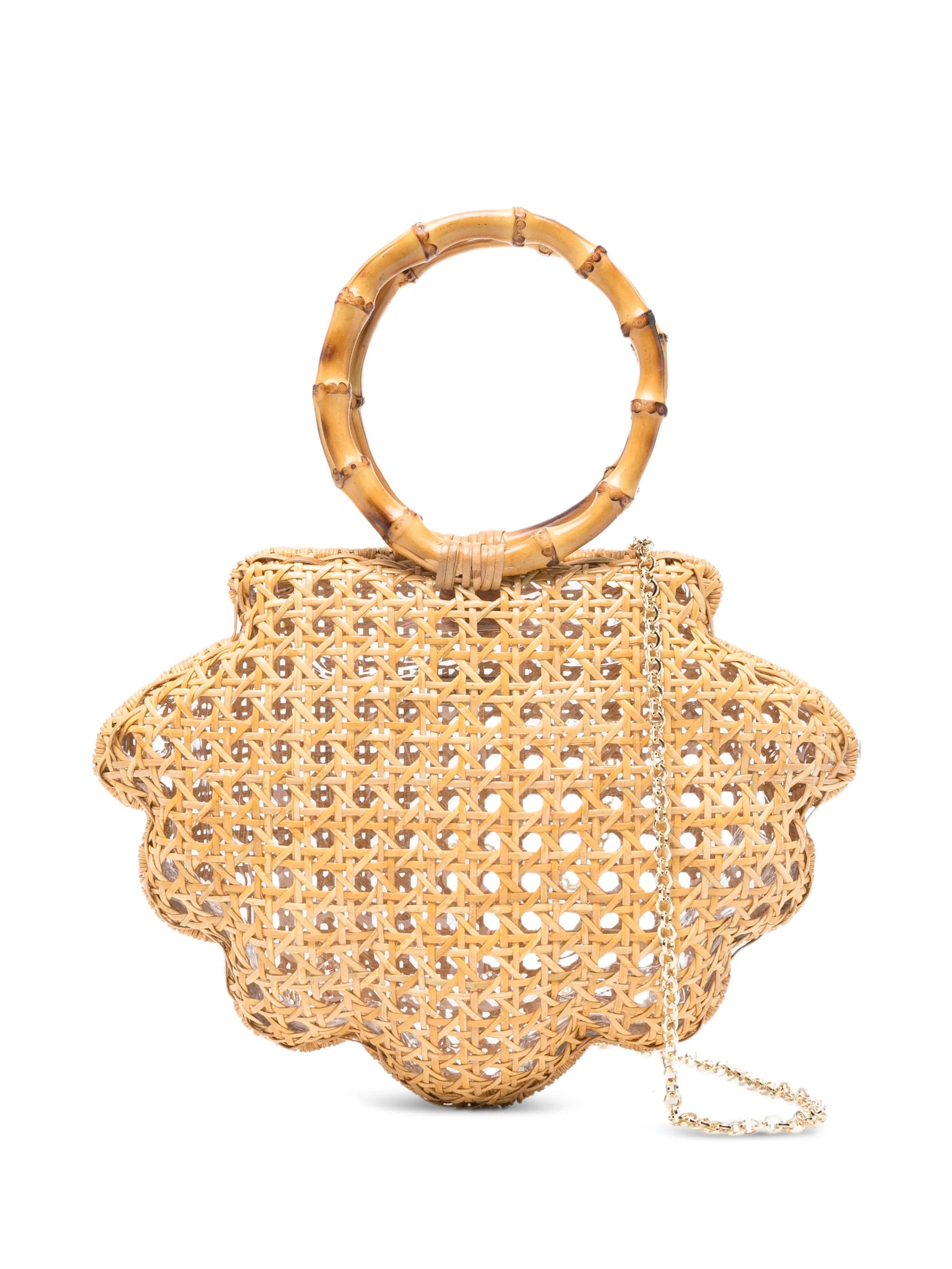 Serpui Serpui Ethan Shell Scalloped Tote Bag