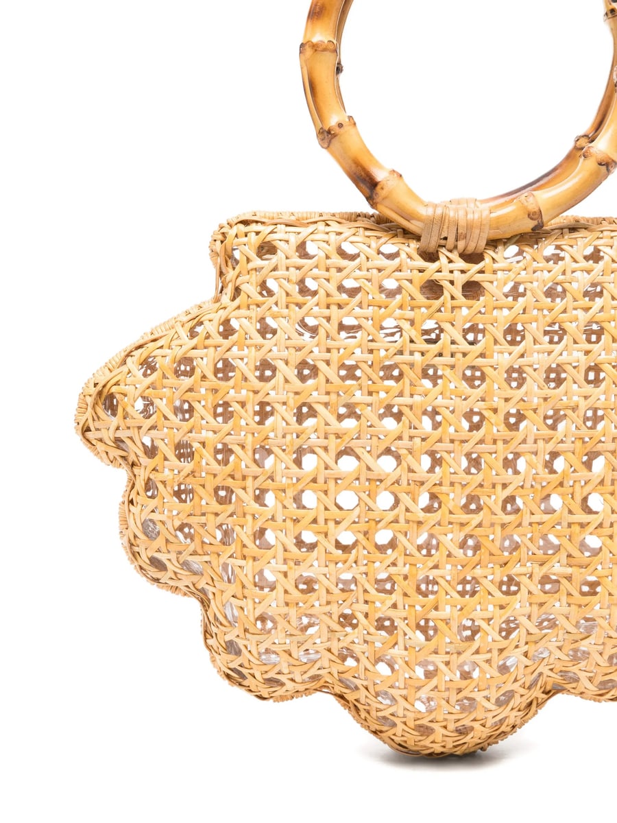 Serpui Serpui Ethan Shell Scalloped Tote Bag, view 4