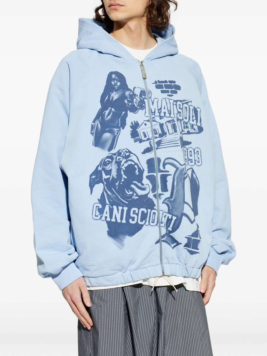 Pdf Pdf Graphic-print Hoodie, view 5