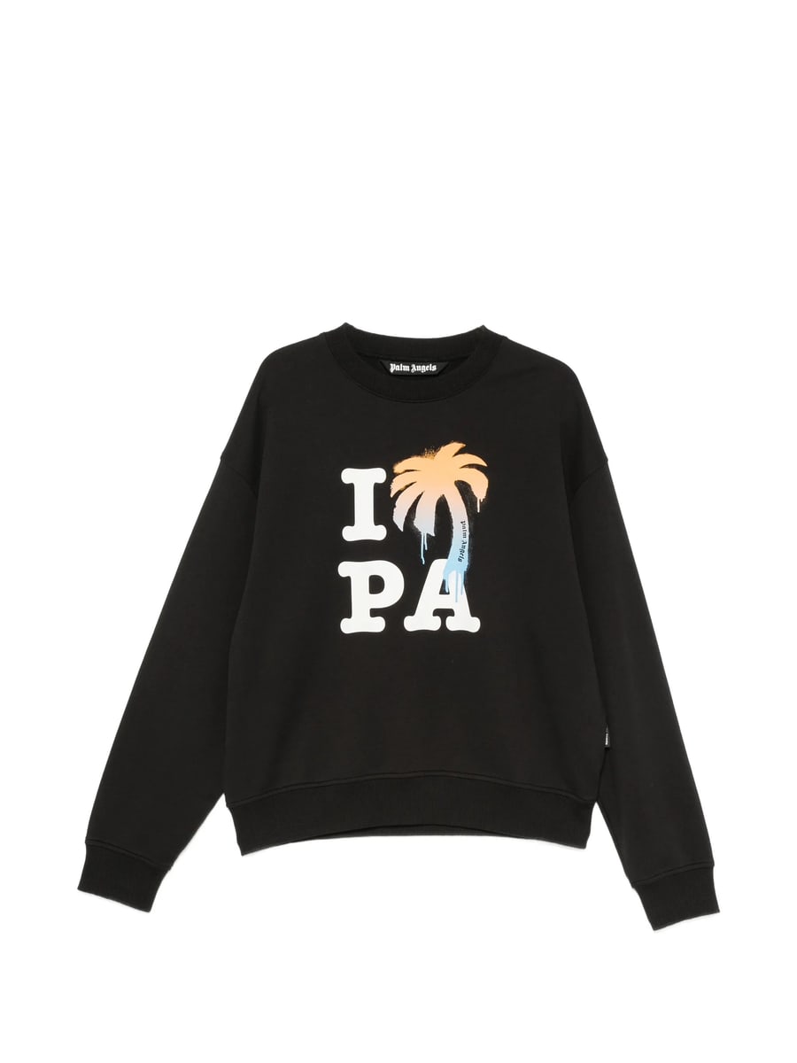 Palm Angels Palm Angels Logo-print Sweatshirt