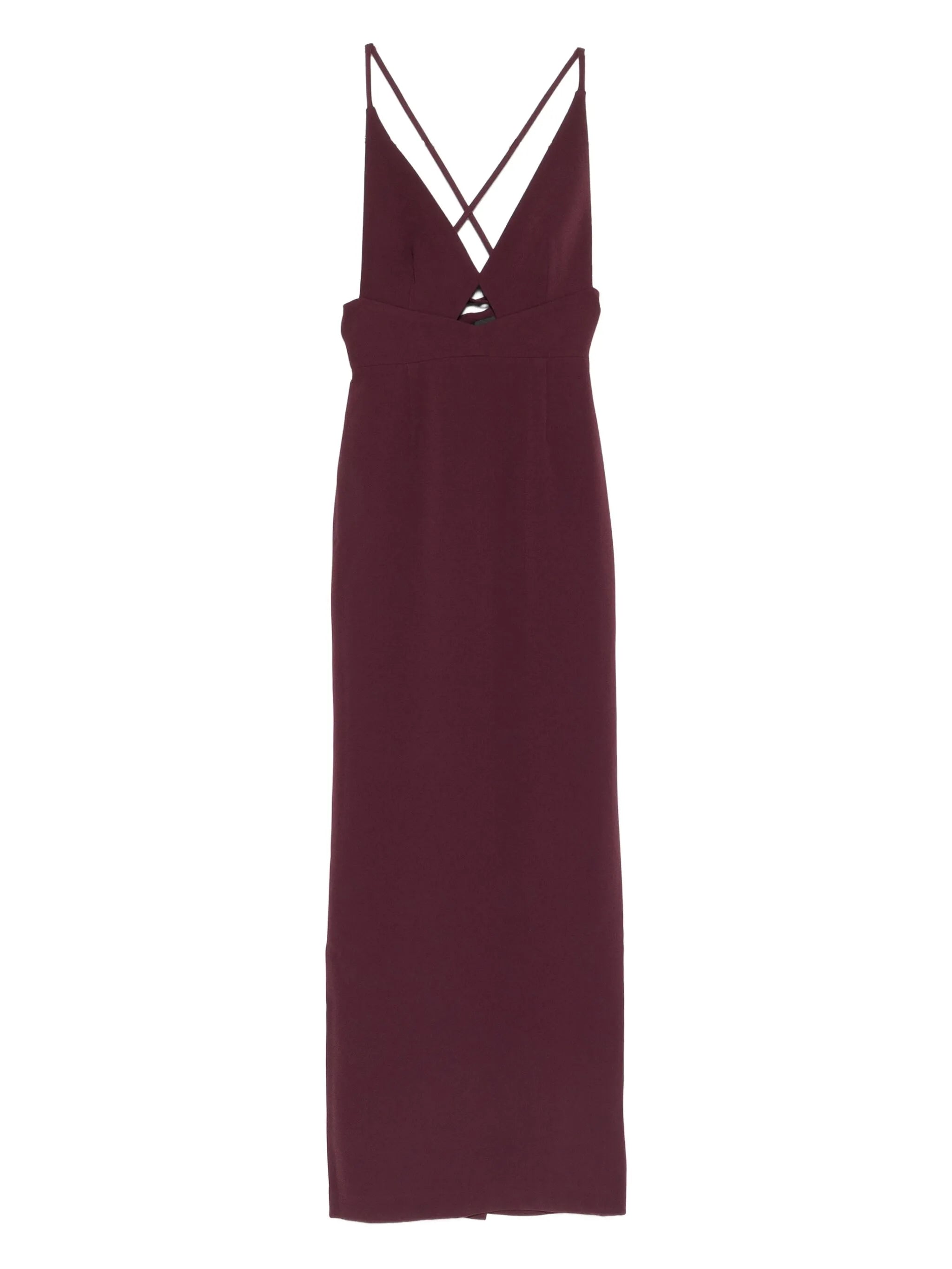 Solace London Solace London Cross-back Maxi Dress