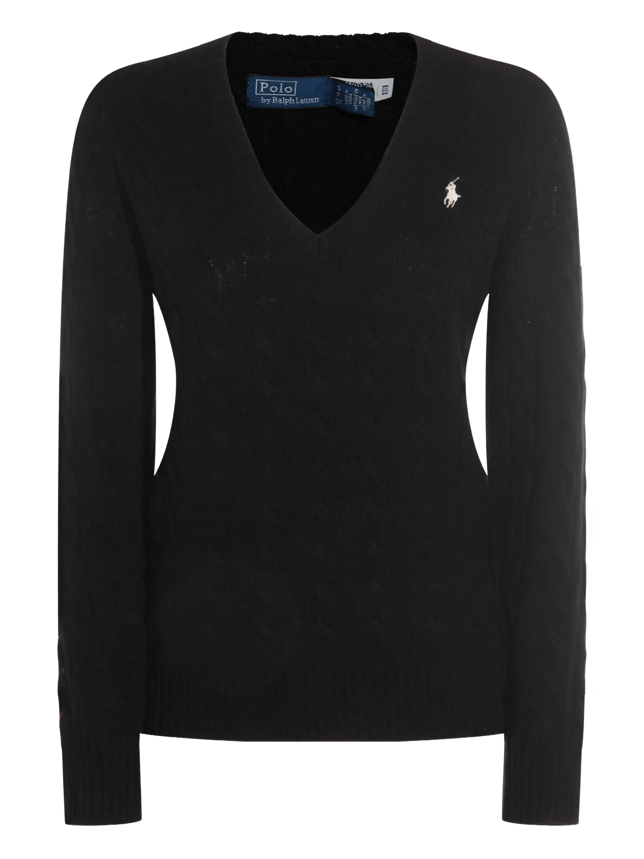 Ralph Lauren Ralph Lauren Cable-knit V-neck Sweater