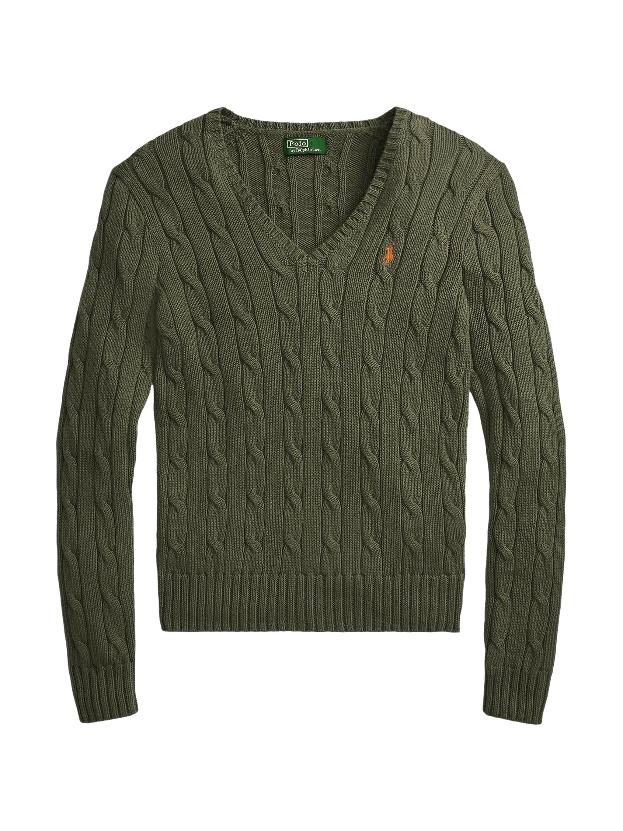Ralph Lauren Ralph Lauren Cable-knit V-neck Sweater