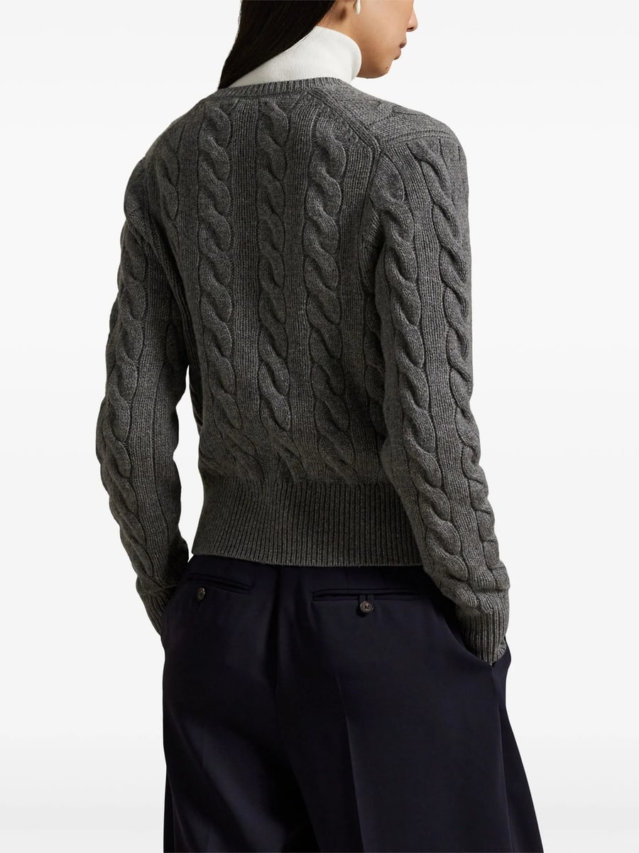 Ralph Lauren Ralph Lauren Cable-knit Cardigan, view 4