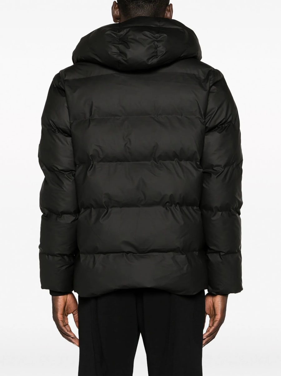Rains Rains Alta Hooded Puffer Jacket, view 2