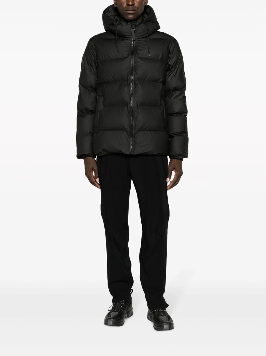 Rains Rains Alta Hooded Puffer Jacket, view 3